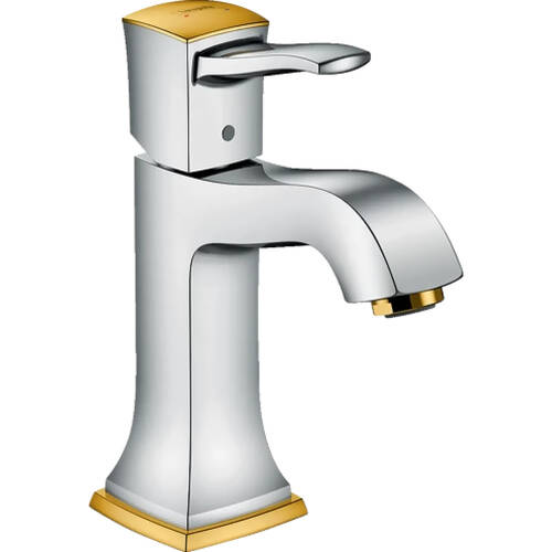 Смеситель для раковины Hansgrohe Metropol Classic 31300090 хром/золото, фото 1