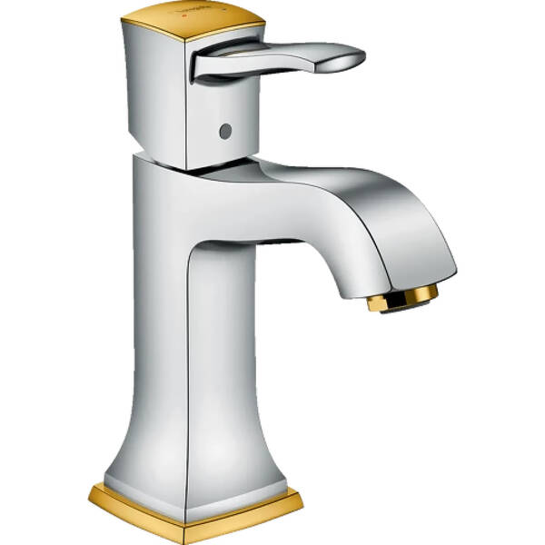 Смеситель для раковины Hansgrohe Metropol Classic 31300090 хром/золото, фото 1