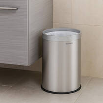 Відро для сміття Genwec GW06 07 04 01 9л нержавіюча сталь матовий, фото №1