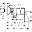 Змішувач для душу Hansgrohe Talis Е2 31662000, фото 2