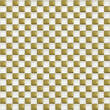 Мозаїка Grand Kerama 413 Шахматка Білий-Золото 30х30 см, фото 1