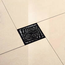 Вставка декоративна Grand Kerama Tako Квадрат Платина Рифл. 6,6x6,6 см, фото №2
