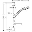 Душовий набір Hansgrohe Croma 27771000, фото 3
