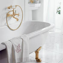 Змішувач для ванни Kludi Adlon 514414520 позолочений, фото №2