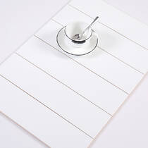 Плитка Almera Ceramica Gms1301 White 10x30 см, фото №1