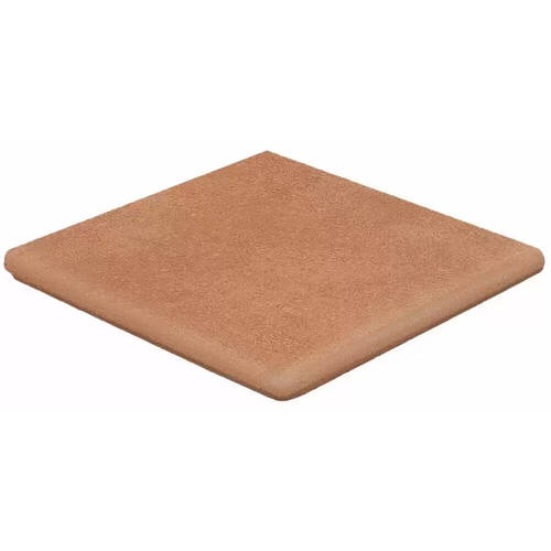 Сходинка Exagres Vega Cartabon Fiorent Rojo Liso Кут. 33,5x33,5 см, фото 1