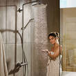 Душова система Hansgrohe Croma Select S Showerpipe 280 EcoSmart 26794000 з термостатом, хром, фото 3