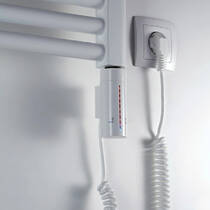 ТЭН электрический для полотенцесушителя Instal Projekt Hot2 HOTS-03C1N0 300 Вт белый со скрытым подключением, фото №1