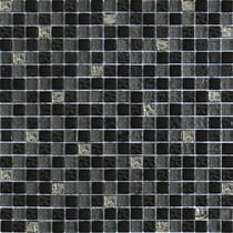 Мозаїка Grand Kerama 2121 Мікс Сіро-Чорний 30х30 см, фото №1