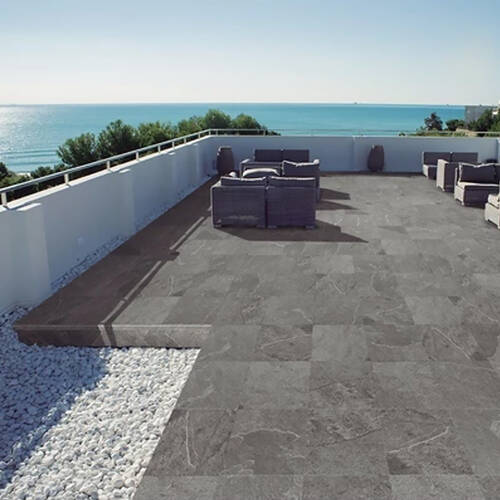 Сходинка Almera Ceramica Dakota Gris Peldano Fio 33,3x33,3 см, фото 1