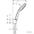 Душовий набір Hansgrohe Croma 27594000, фото 2