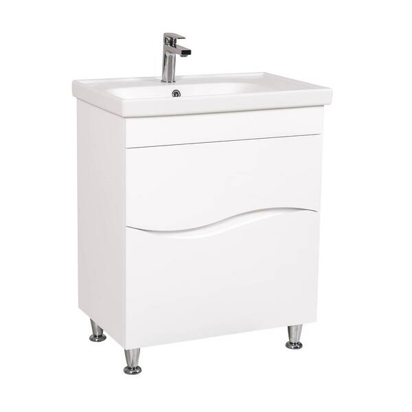 Тумба з раковиною Аква Родос Альфа 27100 Frame підлогова 70 см, фото 1