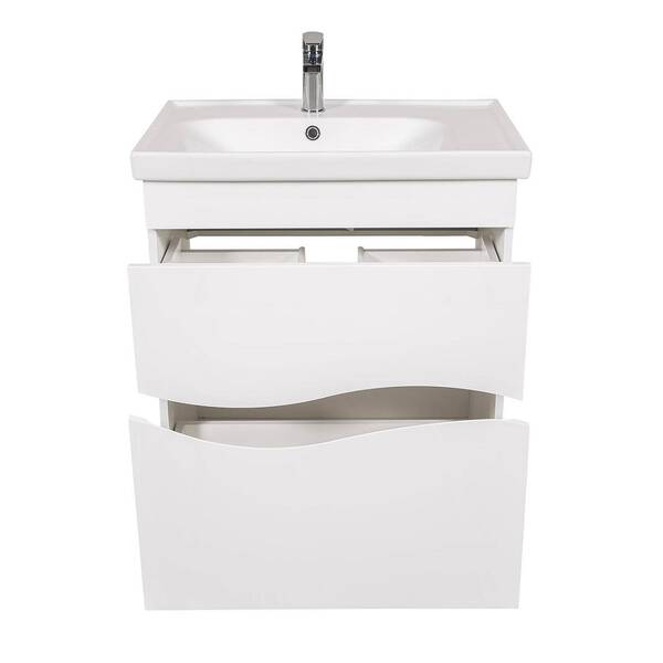 Тумба з раковиною Аква Родос Альфа 27100 Frame підлогова 70 см, фото 3