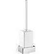Щітка для унітаза Decor Walther Brick BK WBG 0591500 з тримачем, білий/хром, фото 1