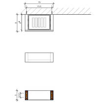 Мильниця Decor Walther Brick BK WSS 0591100 хром, фото №2
