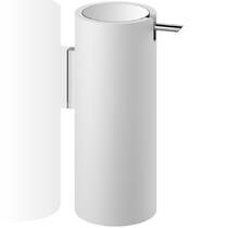 Дозатор для жидкого мыла Decor Walther Stone WSP 0972254 белый матовый/хром, фото №1