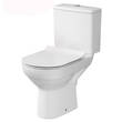Унітаз-компакт Cersanit City CleanOn 011 із сидінням Slim з дюропласту Soft Close, фото 1