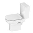 Унітаз-компакт Cersanit City CleanOn 011 із сидінням Slim з дюропласту Soft Close, фото 2