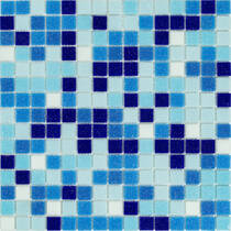 Мозаика Stella Di Mare R-Mos B113132333537 Микс Голубой-6 32,7х32,7 см, фото №1