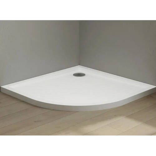 Душевой поддон Huppe Purano 202151.055 90х90х4 см четверть круга, фото 4