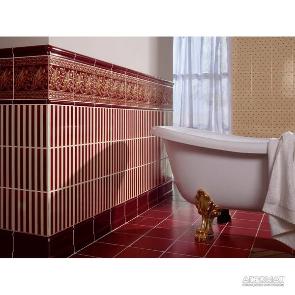 Фриз Ape Ceramica Lord London Burdeos 5x20 см, фото 2