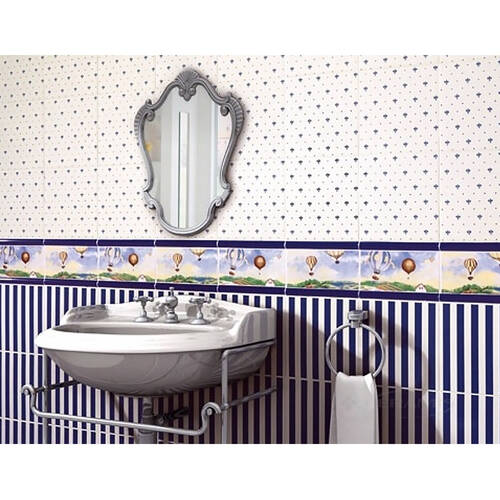 Фриз Ape Ceramica Lord London Cobalto 5x20 см, фото 2