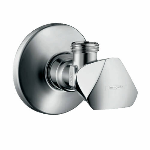 Вентиль кутовий Hansgrohe E 13902000 хром, фото 1