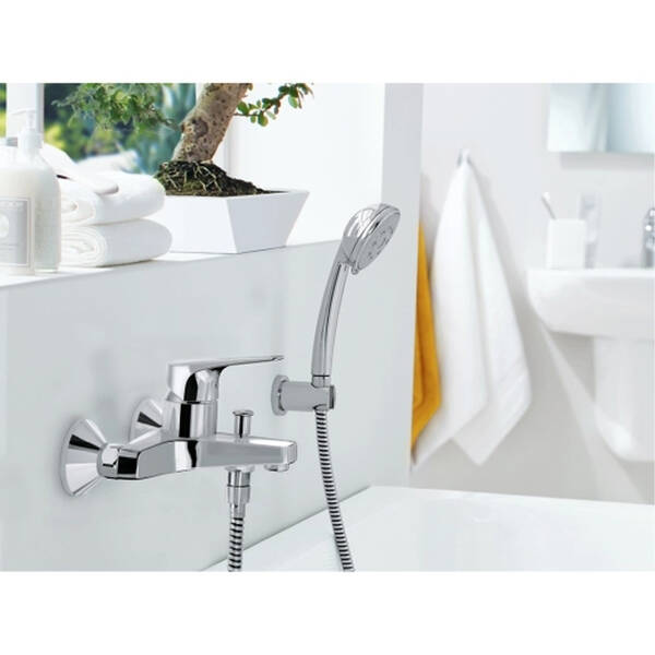 Набор смесителей для ванны Grohe Bau Flow 121624 S (3 в 1), фото 6