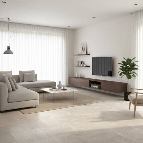 Керамограніт Baldocer Urban Ivory Rect 60x60 см, фото 4
