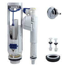 Зливний механізм для компакту Devit Optima 3110130 з великою клавішею, фото №1