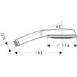 Ручний душ Hansgrohe Croma 28539000, фото 2