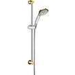 Душовий набір Hansgrohe Raindance Classic 100 3jet 27843090 хром/золото, фото 1