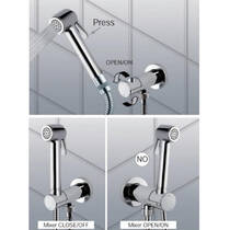 Гігієнічний душ Bossini Paloma E37011 030 зі змішувачем, фото №3