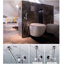 Гигиенический душ Bossini Paloma E37011 030 со смесителем, фото №2