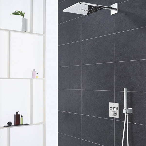 Змішувач прихованого монтажу Grohe Grohtherm SmartControl 29126000 з термостатом (зовнішня частина), фото 4