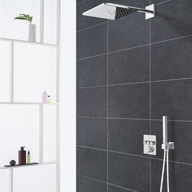 29126000 Grohtherm SmartControl Зовнішня частина термостату прихованого монтажу на 3 споживачі, хром (1 сорт)