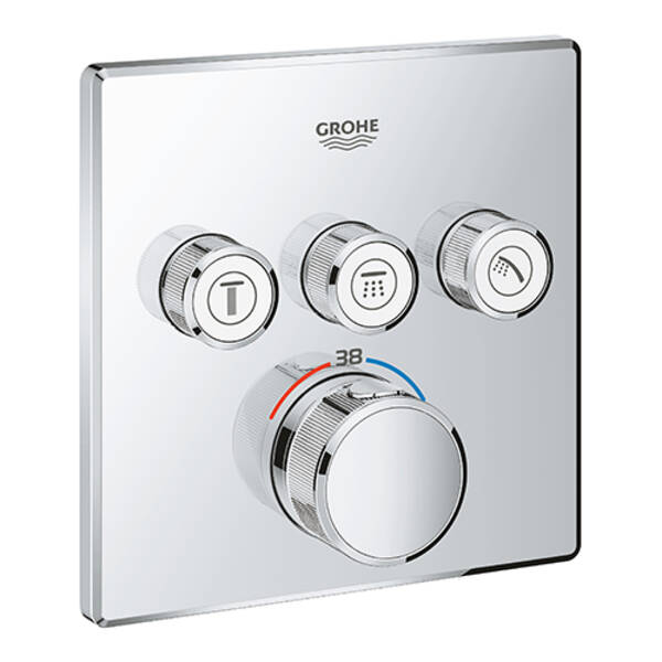 Душевая система скрытого монтажа Grohe Grohtherm SmartControl 3470600A с термостатом, фото 8