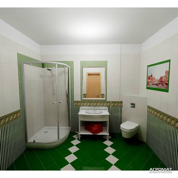 Плитка Ape Ceramica Lord Kingdom (Verde) Botella 20x20 см, фото 2