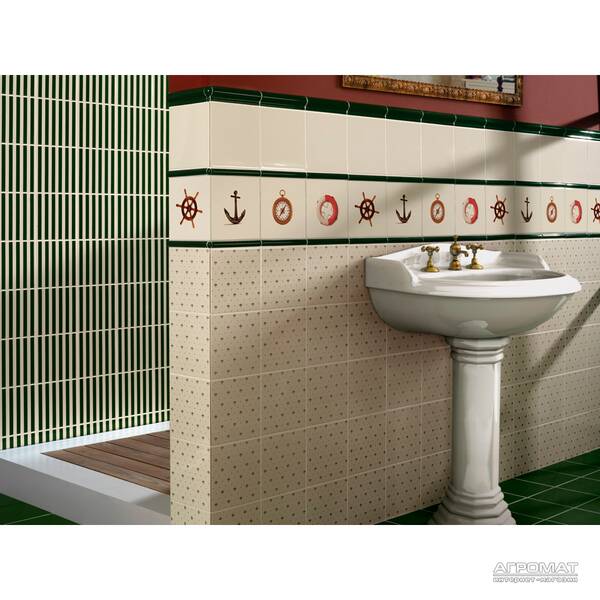 Фриз Ape Ceramica Lord Torello Verde Botella 2x20 см, фото 2
