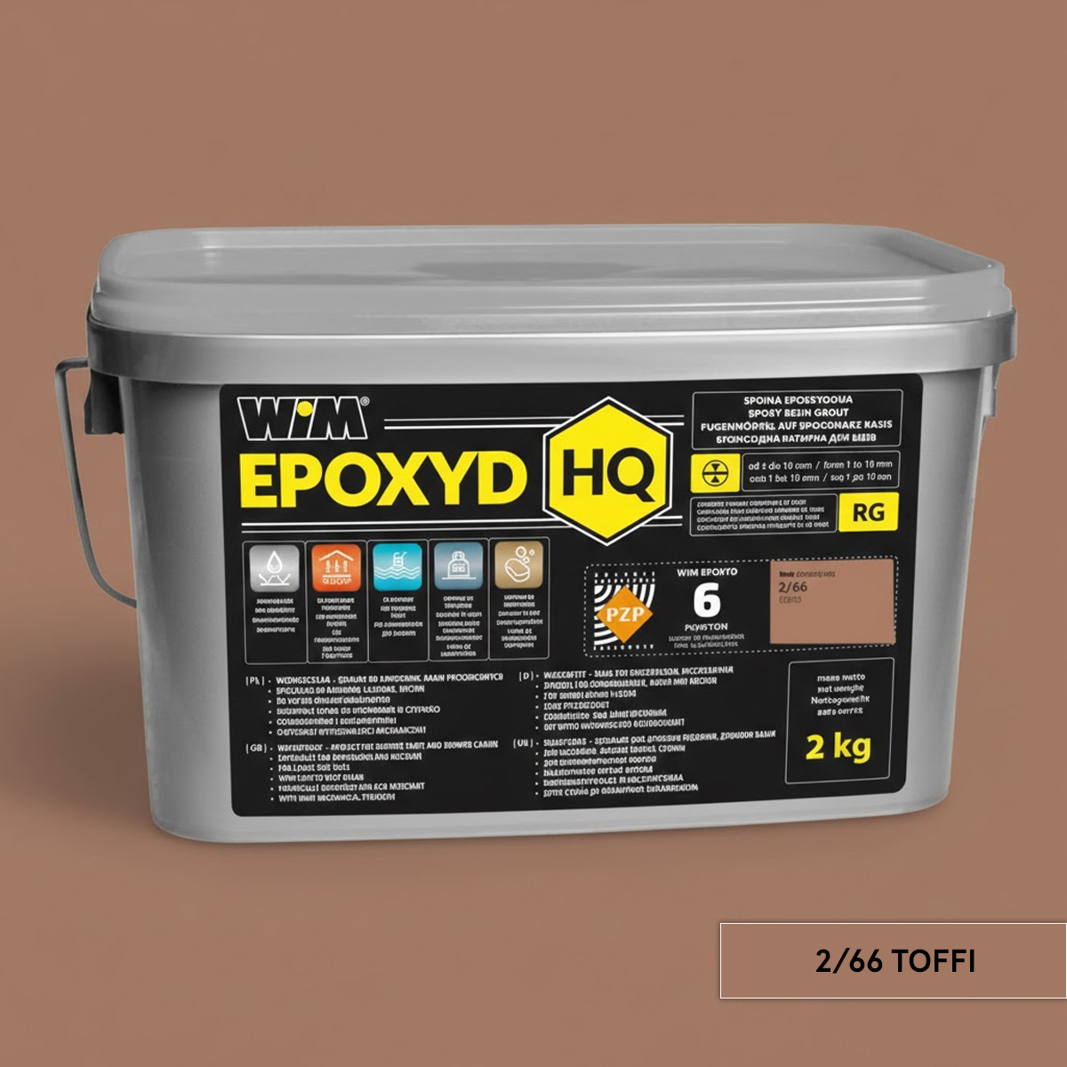Зат WIMEPOXYD HQ 2/66 2кг тоффі (1 сорт)