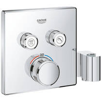 Смеситель скрытого монтажа для душа Grohe Grohtherm SmartControl 29125000 с термостатом, хром, фото №1