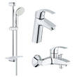 Набор смесителей для ванны Grohe Eurosmart 123246M, фото 1