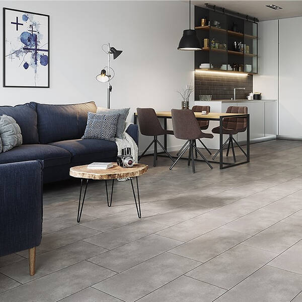 Керамограніт Cersanit City Squares Light Grey 29,8x59,8 см, фото 3