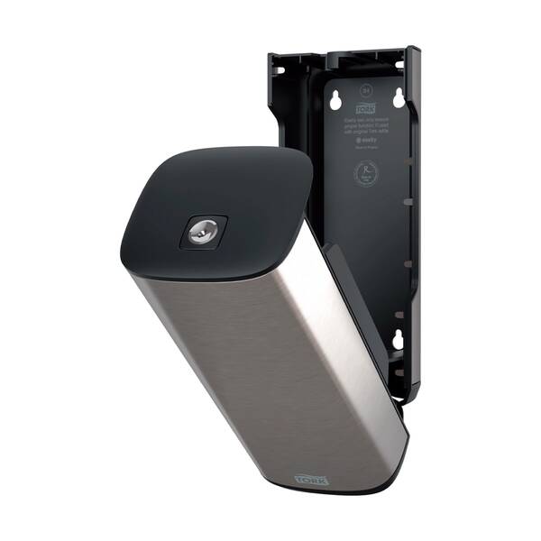 Диспенсер для рідкого мила/піни TORK 460010 нержавіюча сталь/пластик чорний, 1 л, фото 3