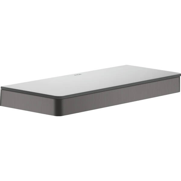 Полиця скляна Axor Universal Softsquare 42838340 30 см хром чорний матовий, фото 1