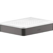 Мыльница Axor Universal Softsquare 42803340 хром черный матовый, фото №1