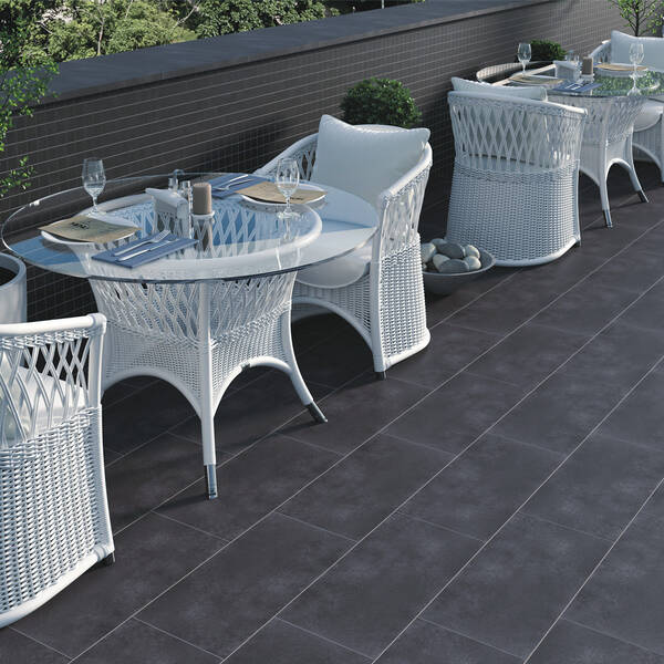 Керамограніт Cersanit City Squares Antracite 29,8x59,8 см