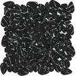 Мозаїка Mozaico De Lux V-Mos VL-426B Black Stone Mosaic 28,5х28,5 см, фото 1