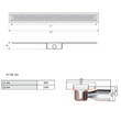 Душовий канал ACO ShowerDrain C-line 9010.88.25 (408725) 985 мм, фото 2