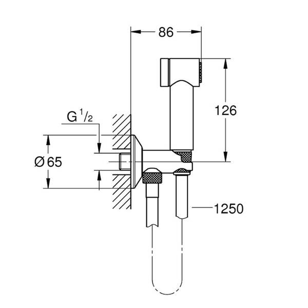 Гігієнічний душ Grohe Trigger Spray 26332000, фото 2
